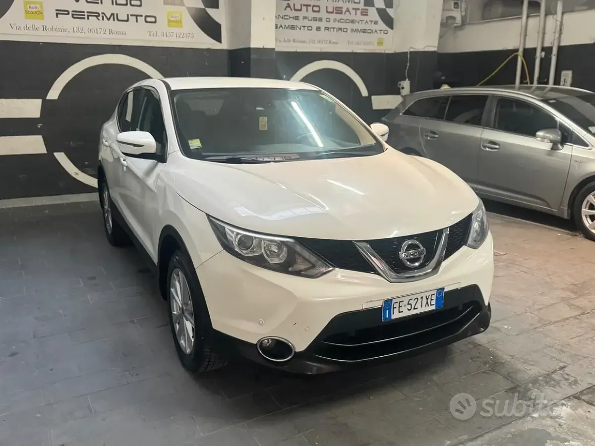 Brugt Nissan Qashqai Tekna 110 HK (80 kW) 2016 Hvid SUV