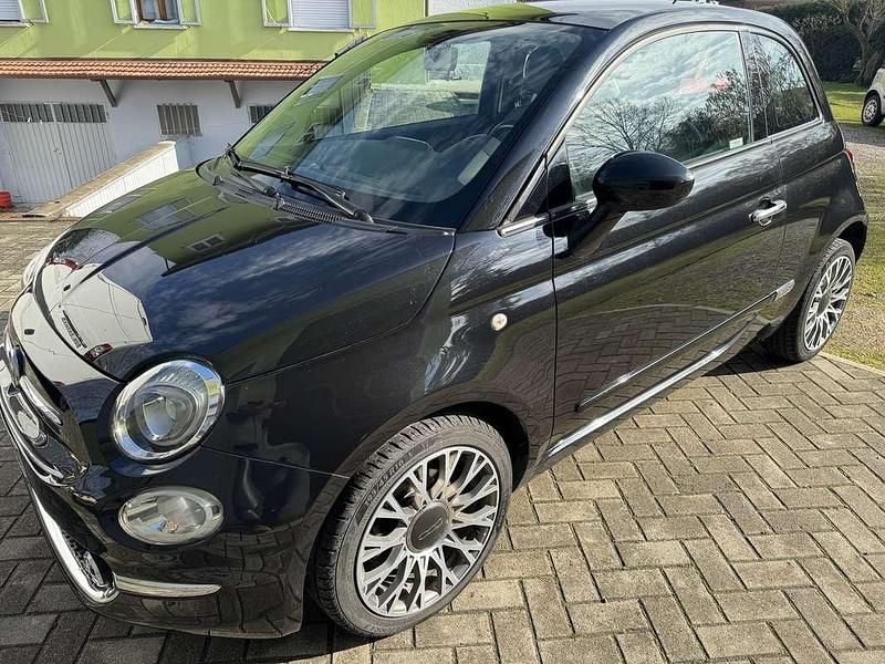 Usata Fiat 500 Lounge 95 CV (69 kW) 2016 Nero Utilitaria