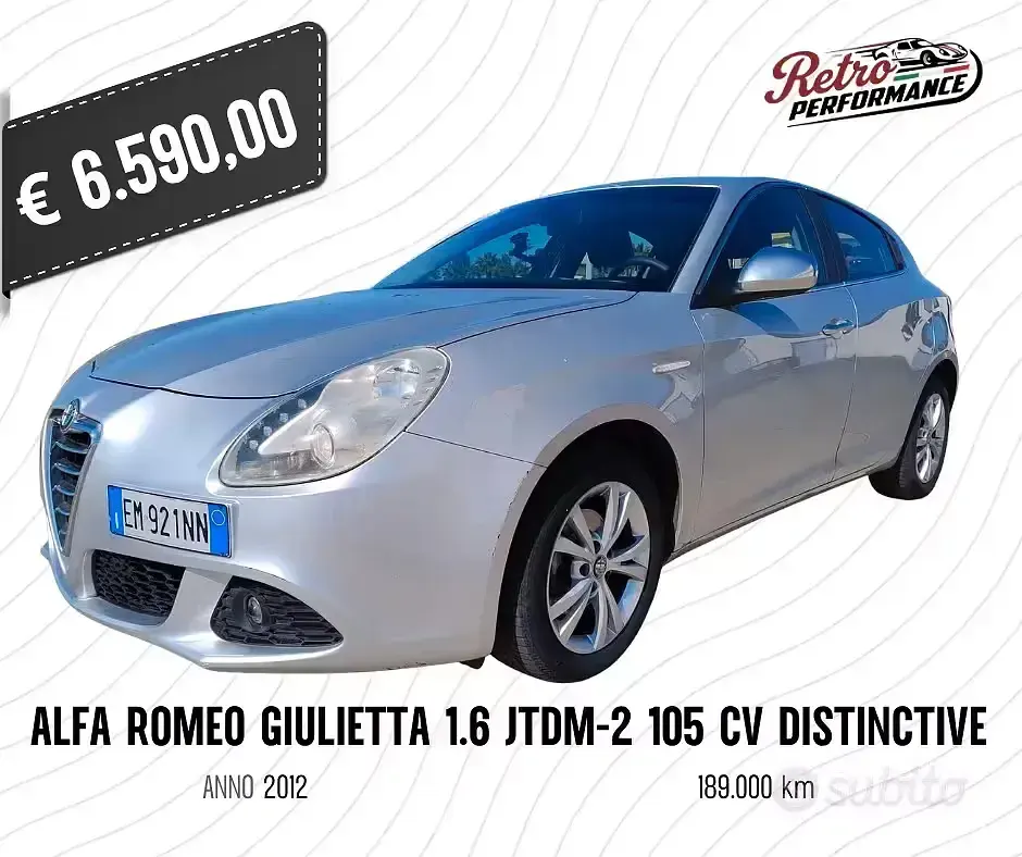 Usata Alfa Romeo 159 Exclusive 150 CV (110 kW) 2008 Grigio Berlina