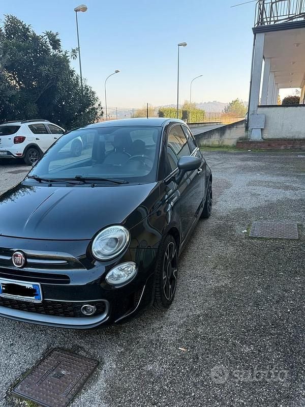 Nero Usata 2018 Fiat 500S | 10.000 € (Buon prezzo) - Immagine 1/4