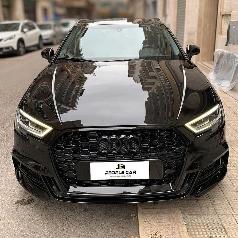 Gebraucht Audi A3 Sport 184 PS (135 kW) 2018 Schwarz Limousine