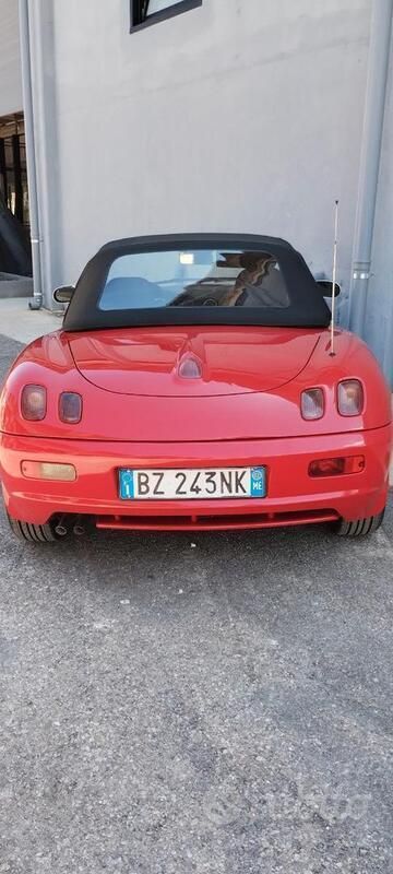 Usata Fiat Barchetta 131 CV (96 kW) 2002 Rosso Cabrio