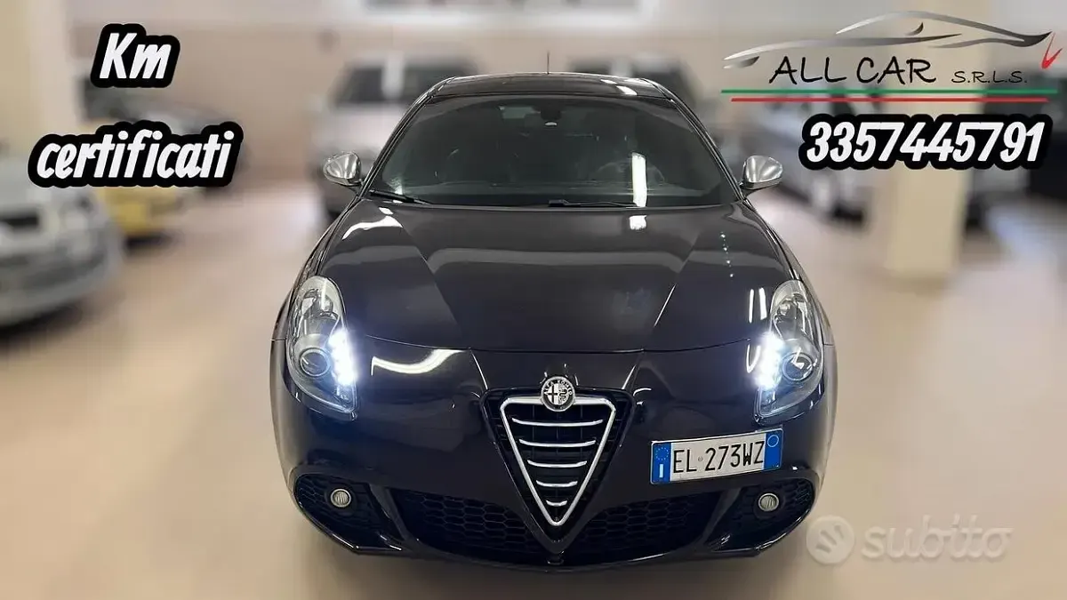 Usata Alfa Romeo Giulietta Exclusive 140 CV (102 kW) 2012 Nero Utilitaria