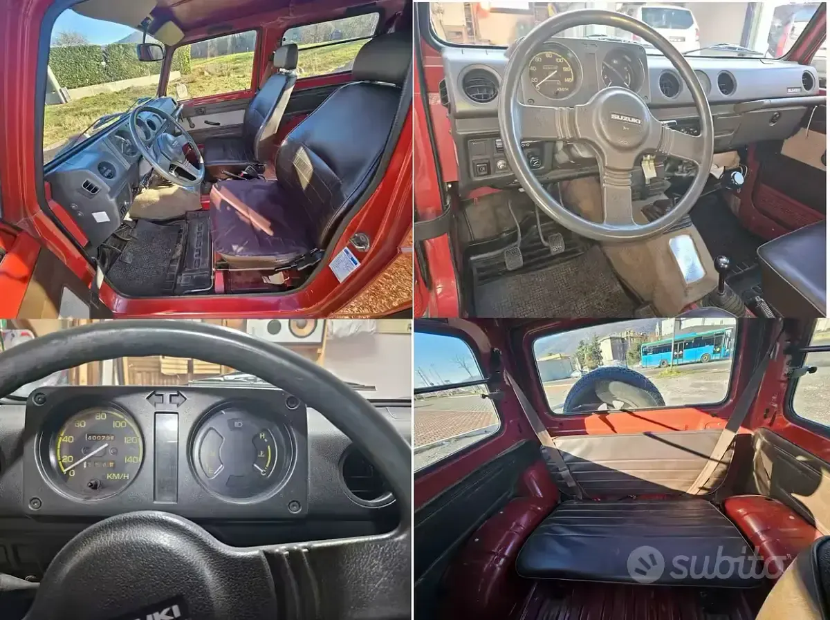 Usata Suzuki Alto 1986 Rosso Utilitaria