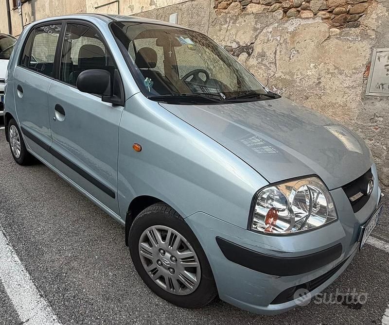 Usata Hyundai Atos Active 63 CV (46 kW) 2005 Blu Utilitaria