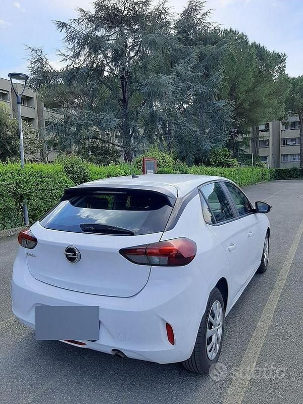 Usado Opel Corsa Edition 75 HP (55 kW) 2021 Branco Citadino