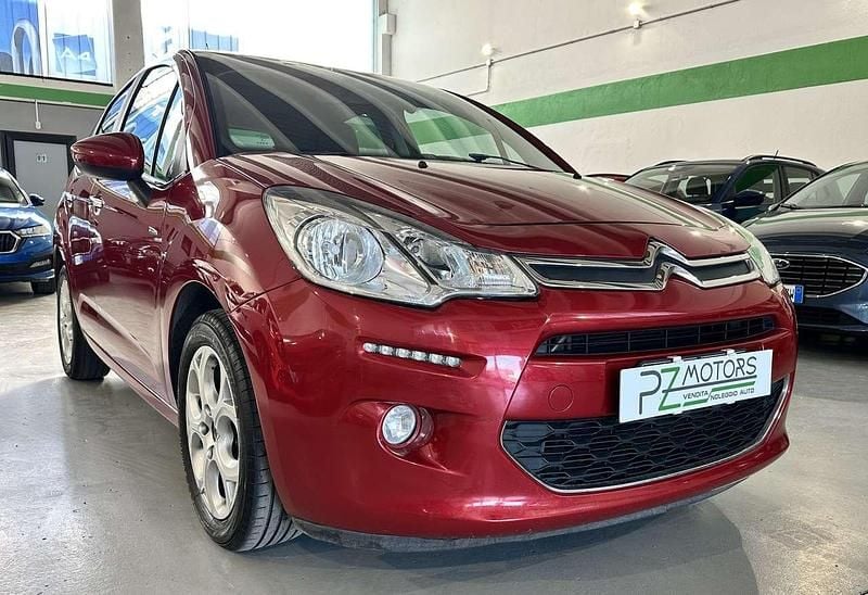 Usata Citroën C3 Exclusive 75 CV (55 kW) 2016 Rosso Berlina