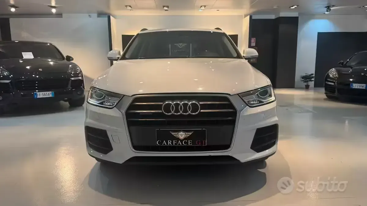 Usata Audi Q3 150 CV (110 kW) 2018 Bianco SUV