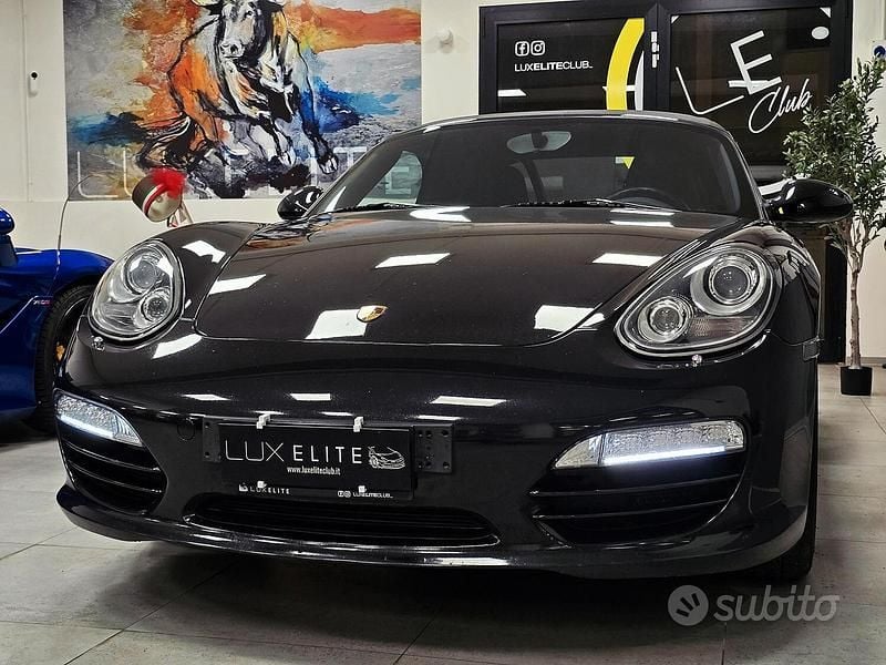 Usata Porsche Boxster 256 CV (188 kW) 2009 Jet black metallic Cabrio