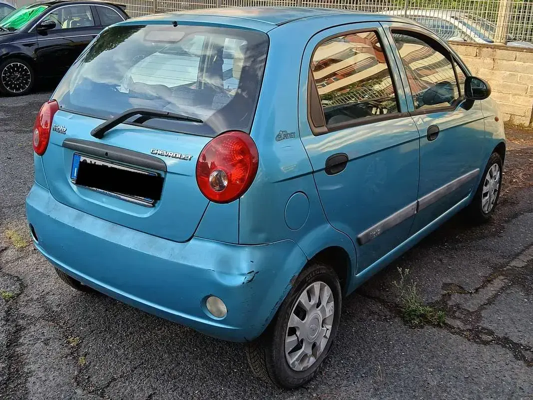 Usata Chevrolet Matiz 52 CV (38 kW) 2005 Blu/azzurro Utilitaria