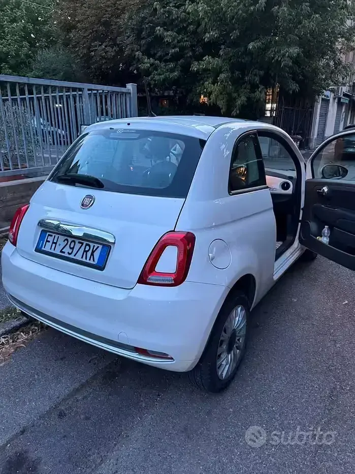 Usata Fiat 500 Lounge 69 CV (50 kW) 2017 Bianco Berlina