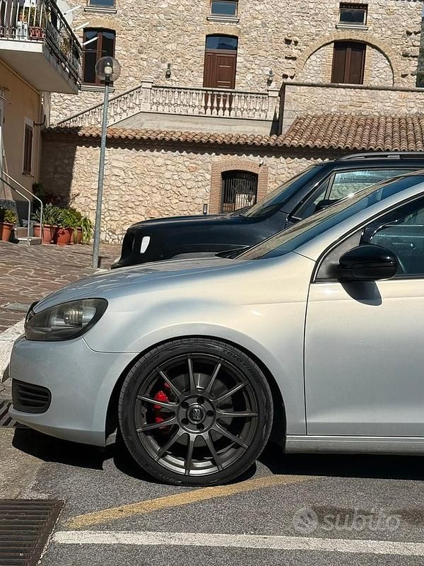 Usata VW Golf VI 110 CV (80 kW) 2009 Grigio Utilitaria