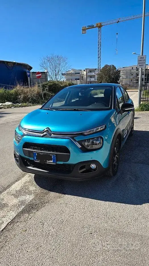 Usata Citroën C3 PureTech 83 CV (61 kW) 2022 Blu Utilitaria