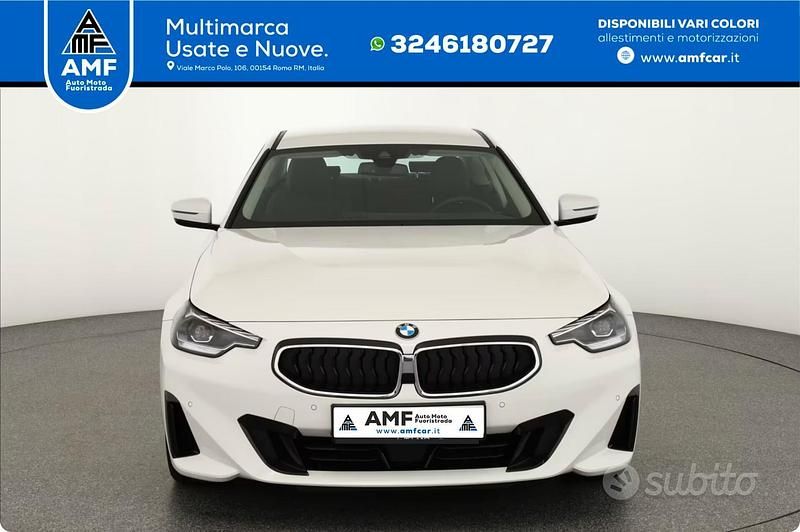 Usata BMW 218 156 CV (114 kW) 2024 Bianco Coupé