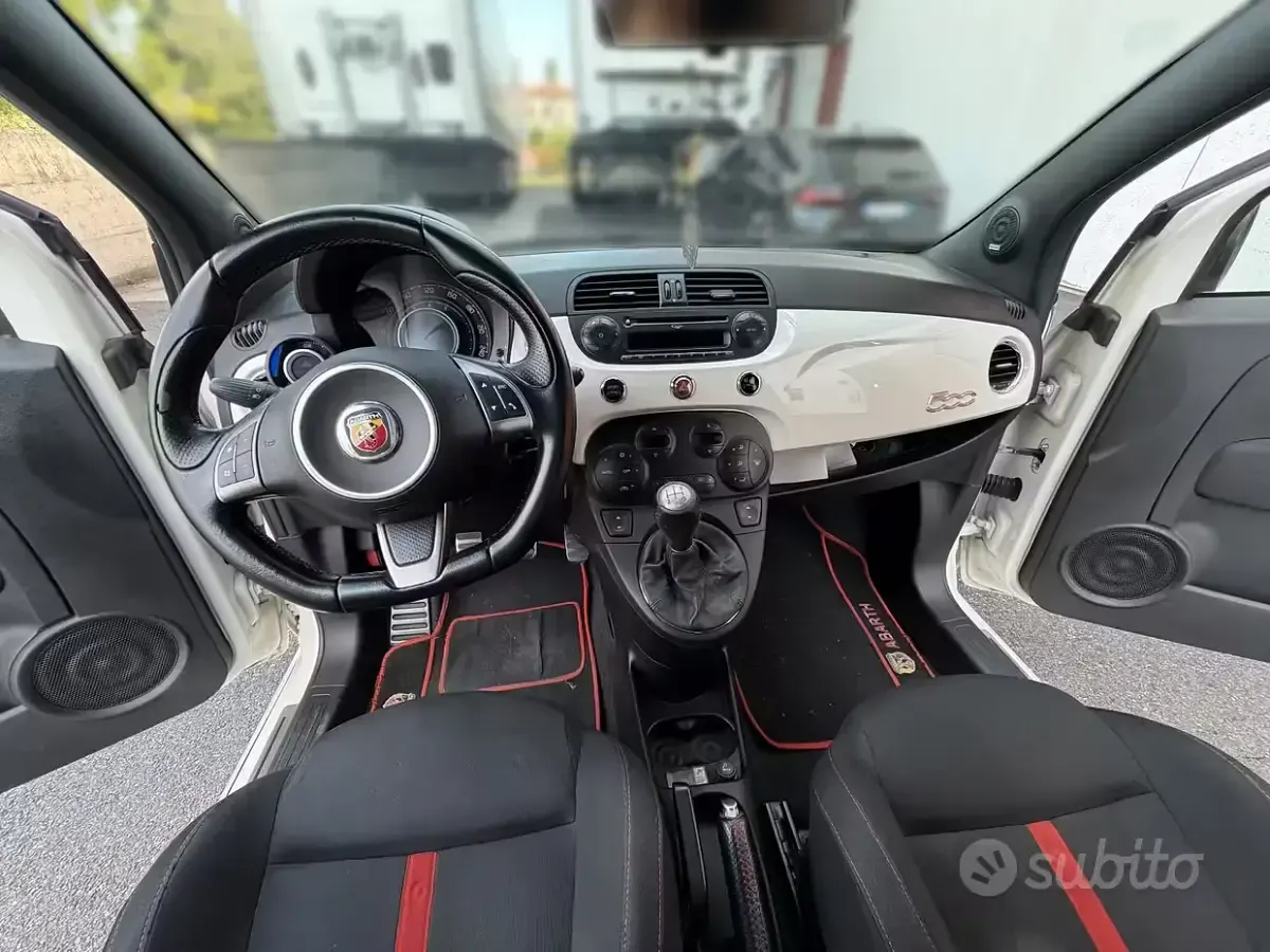 Usata Abarth 500 Esseesse 135 CV (99 kW) 2008 Bianco Utilitaria