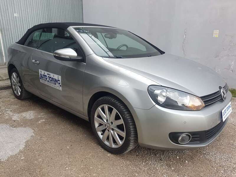 Usata VW Golf Cabriolet 105 CV (77 kW) 2012 Argento Cabrio