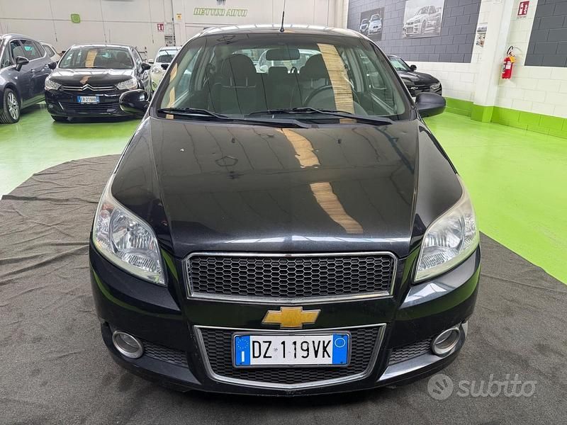 Usata Chevrolet Aveo LT 84 CV (61 kW) 2009 Nero Berlina
