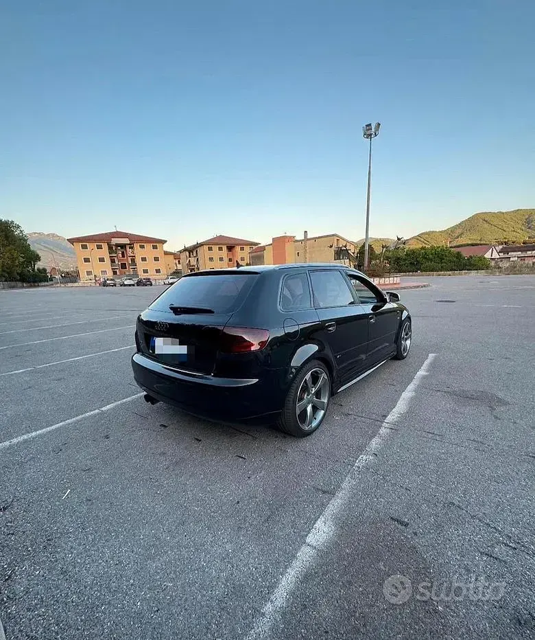 Usata Audi A3 140 CV (102 kW) 2008 Nero Utilitaria