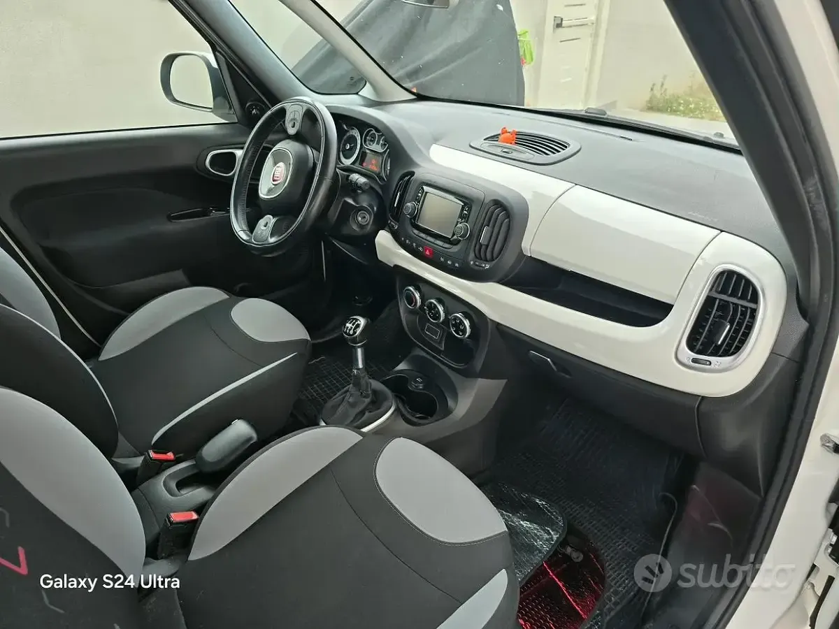 Usata Fiat 500L 105 CV (77 kW) 2016 Bianco Monovolume