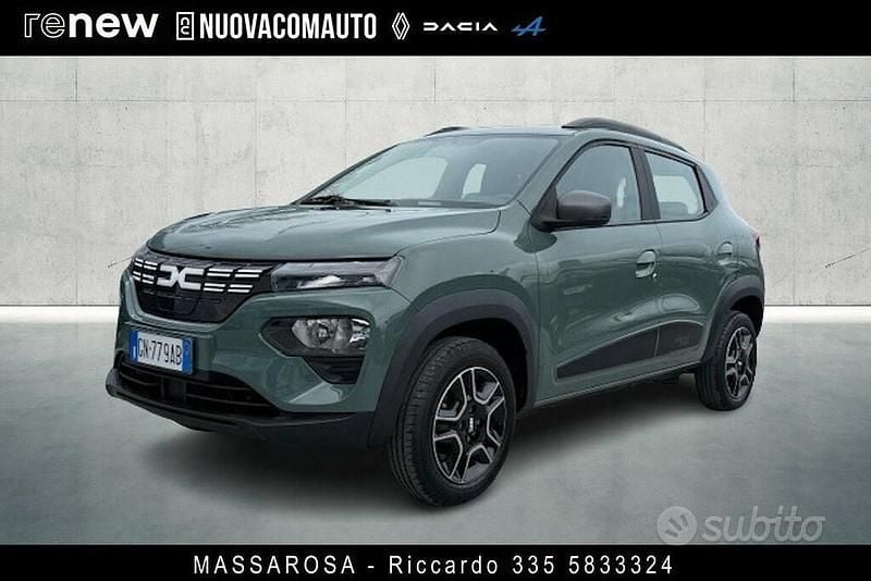 Usata Dacia Spring Comfort 33 kW (45 CV) 2023 Verde Utilitaria