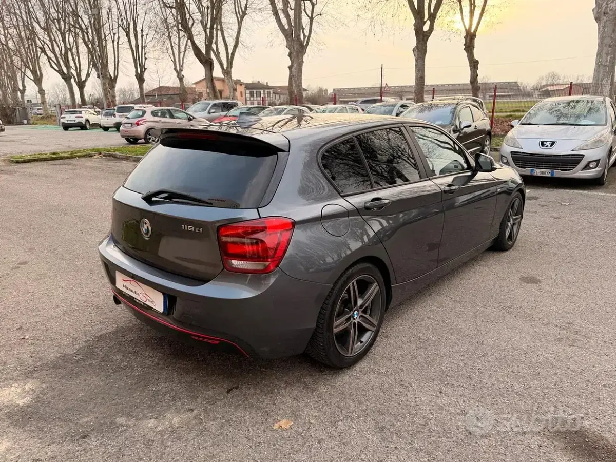Usata BMW 118 M Sport 150 CV (110 kW) 2015 Grigio Utilitaria