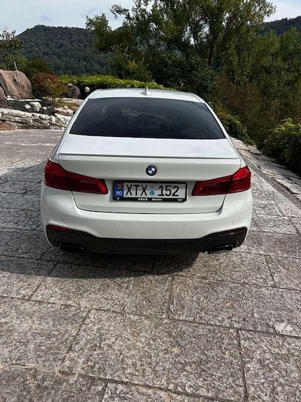 Usata BMW M550 400 CV (294 kW) 2018 Bianco Berlina