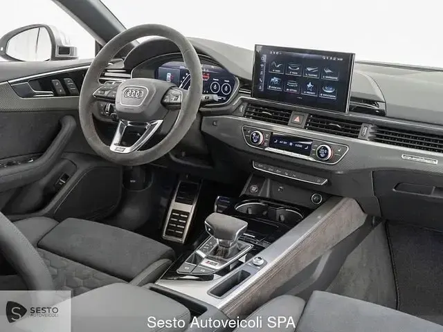 Nuova Audi RS5 Sportback Ambiente 450 CV (330 kW) 2025 Bianco ghiaccio metallizzato Coupé