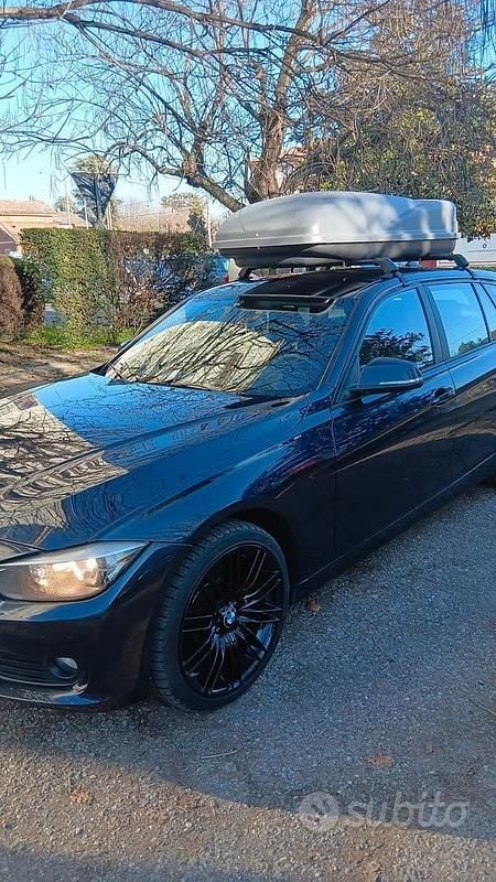 Usata BMW 320 2014 Blu Station wagon