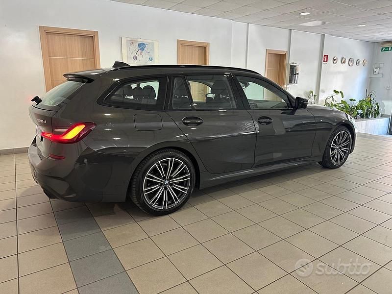 Usata BMW 320e Shadowline 190 CV (139 kW) 2021 Grigio Station wagon