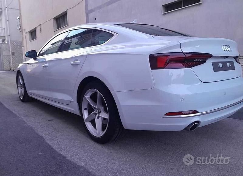 Usata Audi A5 Ambiente 150 CV (110 kW) 2019 Bianco Coupé
