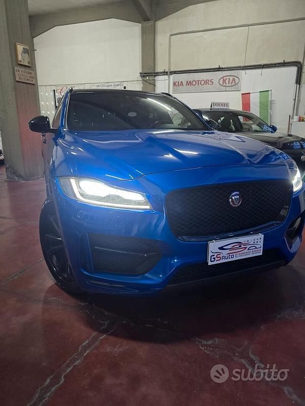 Usata Jaguar XF Portfolio 180 CV (132 kW) 2016 Blu Berlina