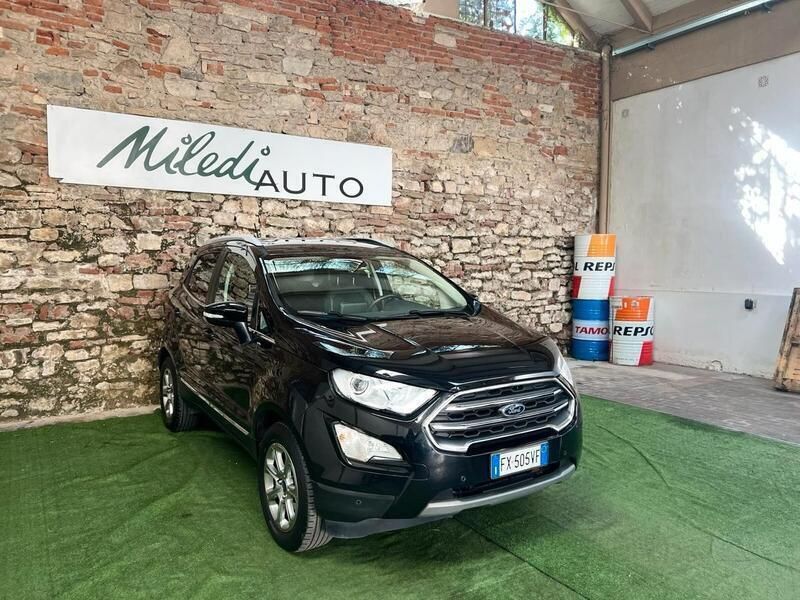 Usata Ford Ecosport Titanium 125 CV (91 kW) 2019 Nero SUV