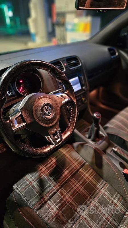 Usata VW Golf VI GTI 211 CV (155 kW) 2011 Nero Utilitaria