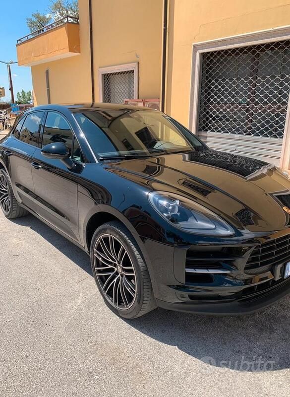 Usata Porsche Macan 245 CV (180 kW) 2019 Nero SUV
