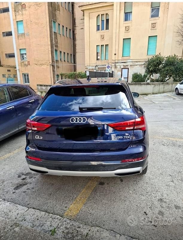 Usata Audi Q3 S-Line 150 CV (110 kW) 2022 Blu SUV