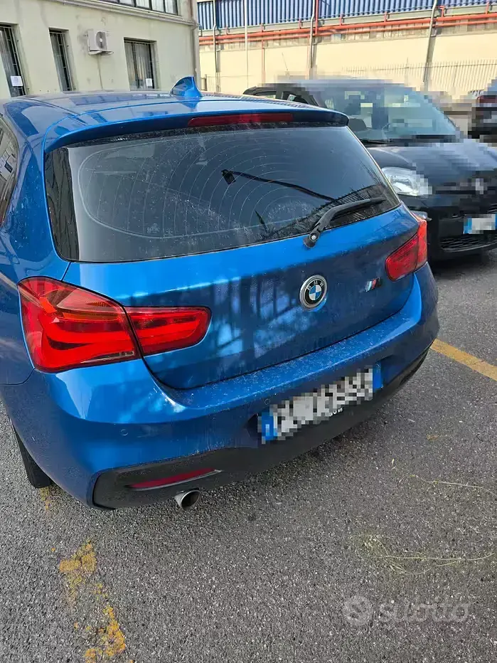 Usata BMW 116 M Sport 116 CV (85 kW) 2017 Bluazzurro Utilitaria