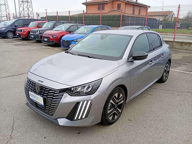 Usata Peugeot 208 Allure 101 CV (74 kW) 2024 Argento Utilitaria