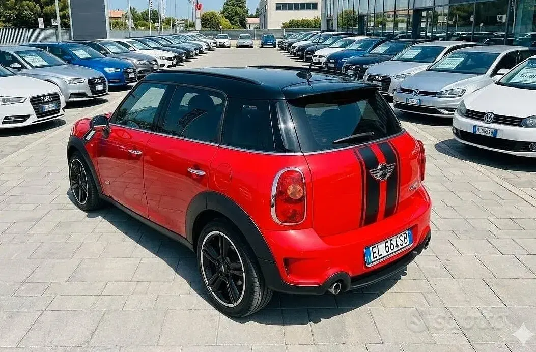 Usata Mini Cooper S Countryman 143 CV (105 kW) 2012 Rosso SUV