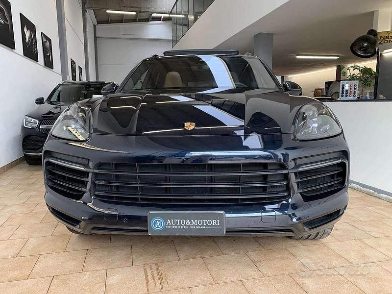 Usata Porsche Cayenne 441 CV (324 kW) 2018 Blu SUV