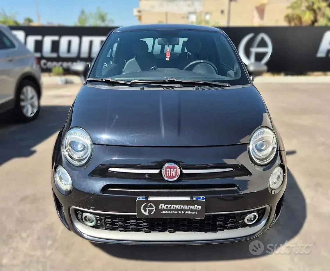 Usata Fiat 500 Sport 69 CV (50 kW) 2018 Nero Utilitaria