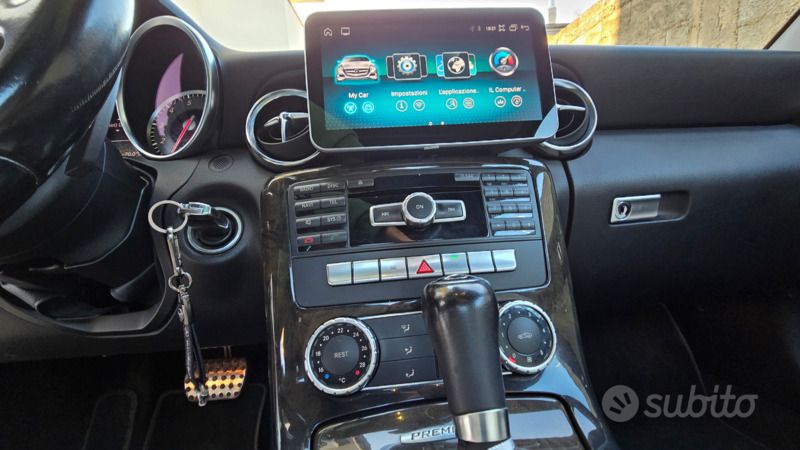 Usata Mercedes SLK250 204 CV (150 kW) 2011 Nero Cabrio