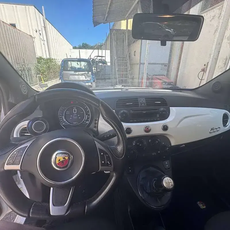Usata Fiat 500 Abarth 160 CV (117 kW) 2012 Bianco Berlina