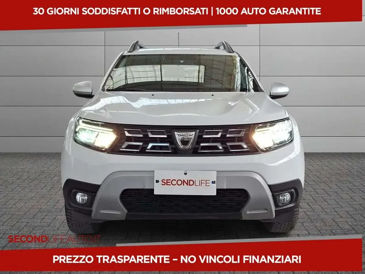 Usata Dacia Duster Prestige 101 CV (74 kW) 2022 Bianco SUV