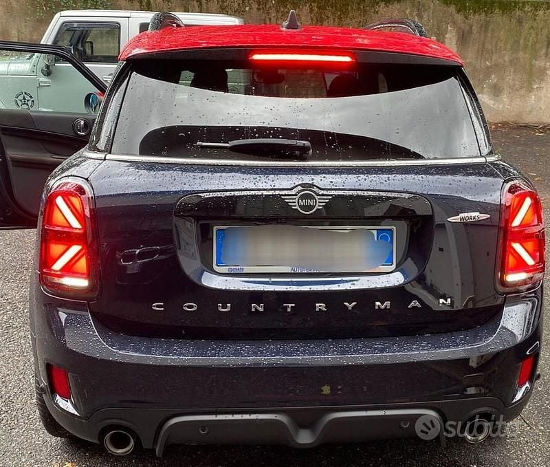 Blu/azzurro Usata 2020 Mini John Cooper Works Countryman Essential SUV | 29.500 € (Buon prezzo) - Immagine 1/4