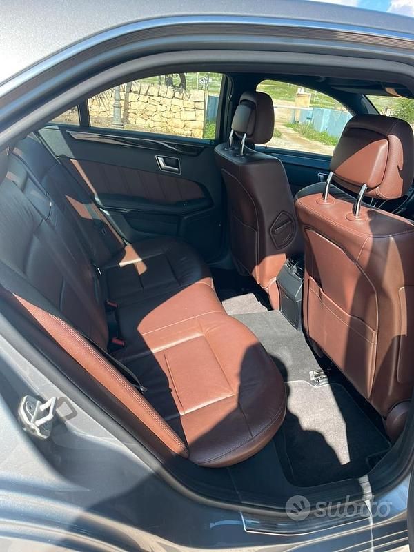 Usata Mercedes E250 Avantgarde 204 CV (150 kW) 2012 Grigio Berlina