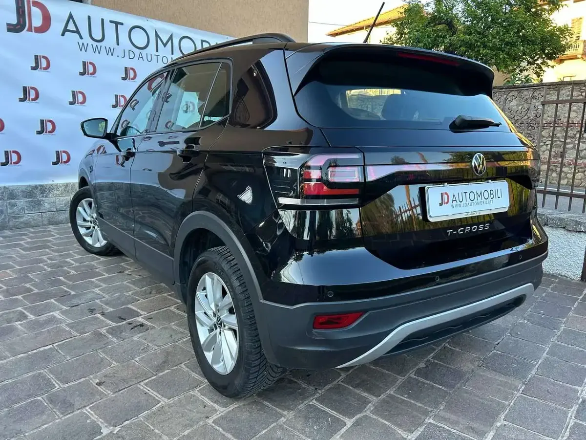 Usata VW T-Cross Style 110 CV (80 kW) 2020 Nero SUV