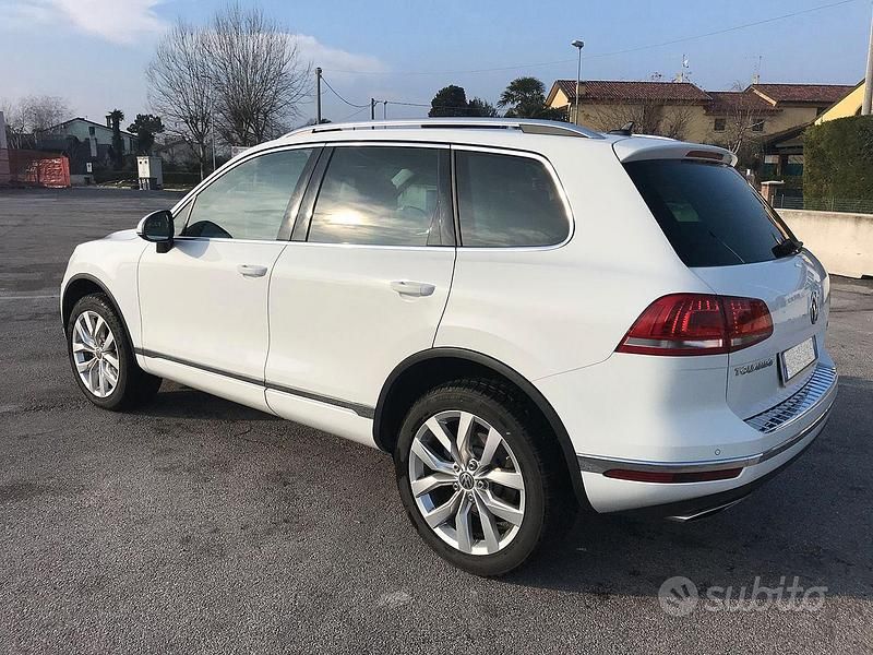Usata VW Touareg 204 CV (150 kW) 2017 Bianco SUV