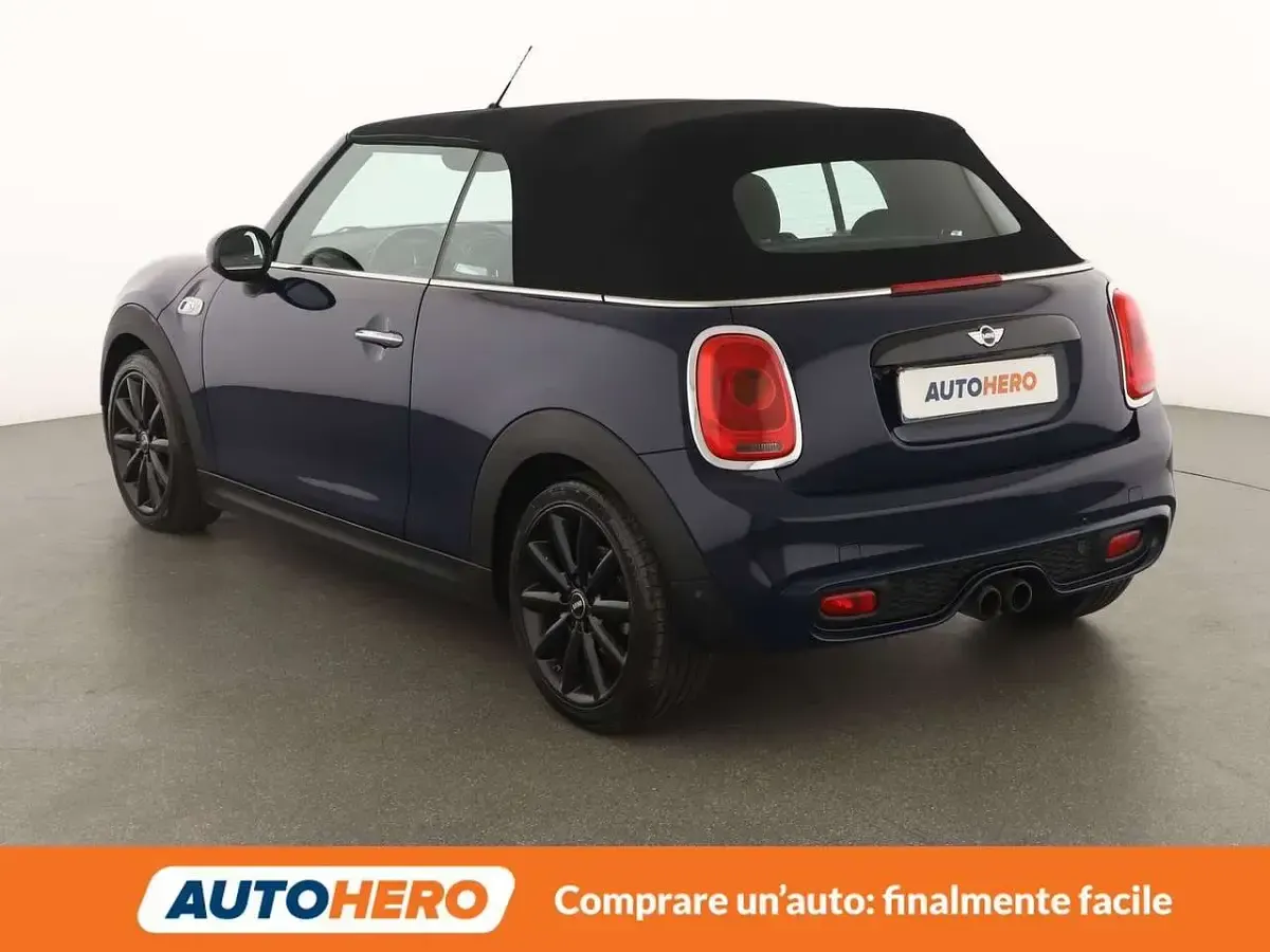 Usata Mini Cooper S Cabriolet 192 CV (141 kW) 2016 Blu/azzurro Cabrio