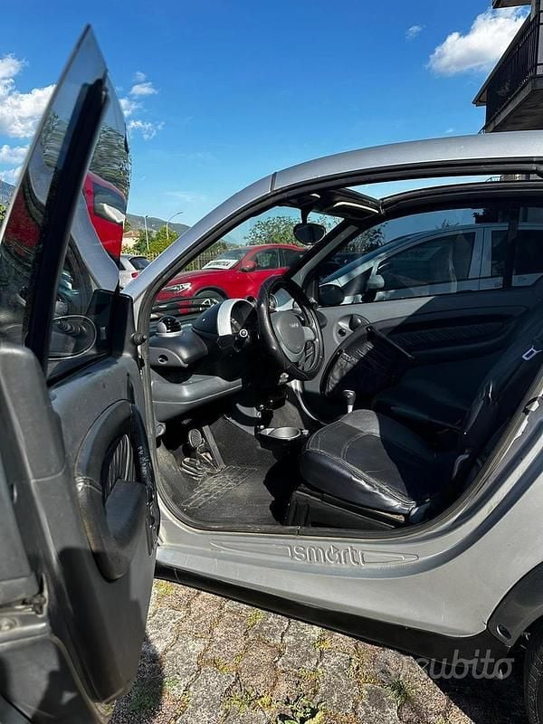 Usata Smart ForTwo Cabrio 41 CV (30 kW) 2003 Grigio Cabrio