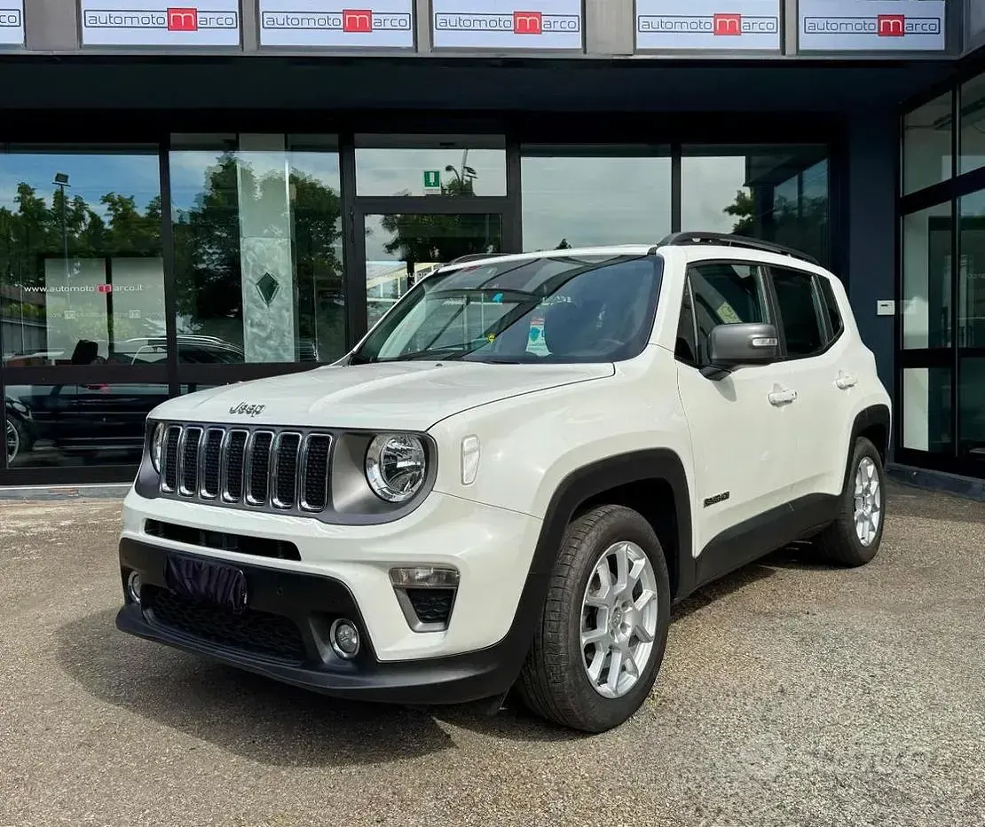 Usata Jeep Renegade Limited 120 CV (88 kW) 2020 Bianco SUV